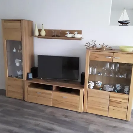 Wunderschoene 'mal Seh'n'direkt Am Nordseedeich Appartamento *